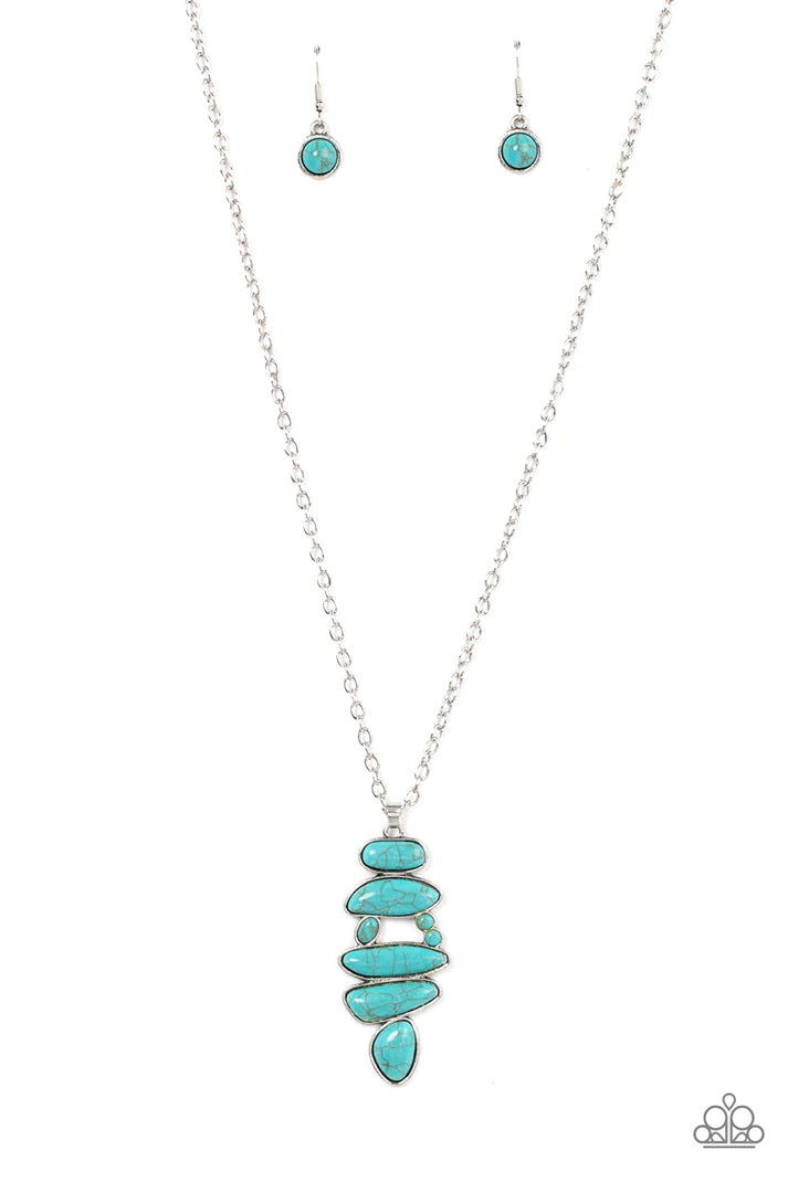 Mojave Mountaineer - Blue (Turquoise) Necklace