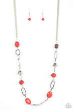 Load image into Gallery viewer, Barefoot Bohemian - Red Necklace
