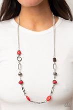 Load image into Gallery viewer, Barefoot Bohemian - Red Necklace
