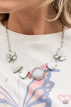 Load image into Gallery viewer, Eco Enchantment - White Necklace (SS-0622)
