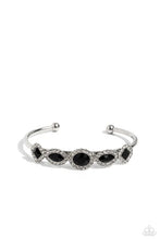 Load image into Gallery viewer, Simmer on GLOW - Black Bracelet
