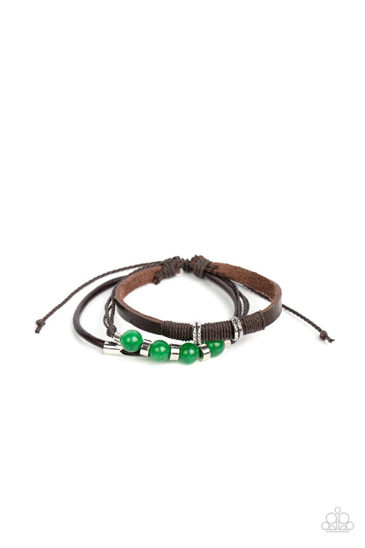 Amplified Aloha - Green Urban Bracelet