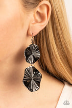 Load image into Gallery viewer, In Your Wildest FAN-tasy - Black (Gunmetal) Earring
