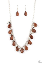 Load image into Gallery viewer, Summertime Tryst - Brown Necklace
