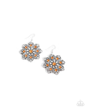 Load image into Gallery viewer, Garden of Love - Orange (Rhinestone) Earring
