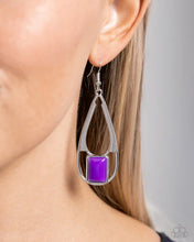 Load image into Gallery viewer, Adventure Story - Purple Earring
