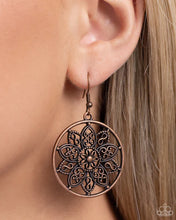 Load image into Gallery viewer, Garden Allure - Copper Earring
