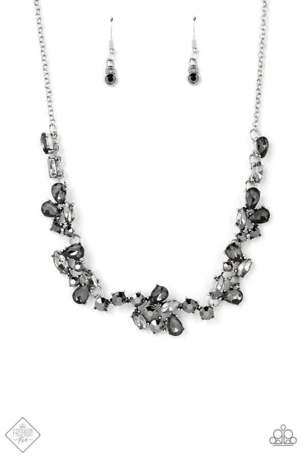 Welcome to the Ice Age - Silver (Hematite) Necklace (MM-0622)