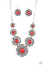 Load image into Gallery viewer, Garden Glade - Red Necklace
