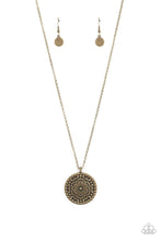 Load image into Gallery viewer, Summer HOMESTEAD - Brass Necklace
