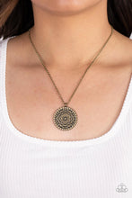 Load image into Gallery viewer, Summer HOMESTEAD - Brass Necklace
