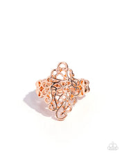 Load image into Gallery viewer, Full-Fledged Filigree - Copper (Shiny)  Ring
