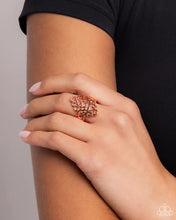 Load image into Gallery viewer, Full-Fledged Filigree - Copper (Shiny)  Ring
