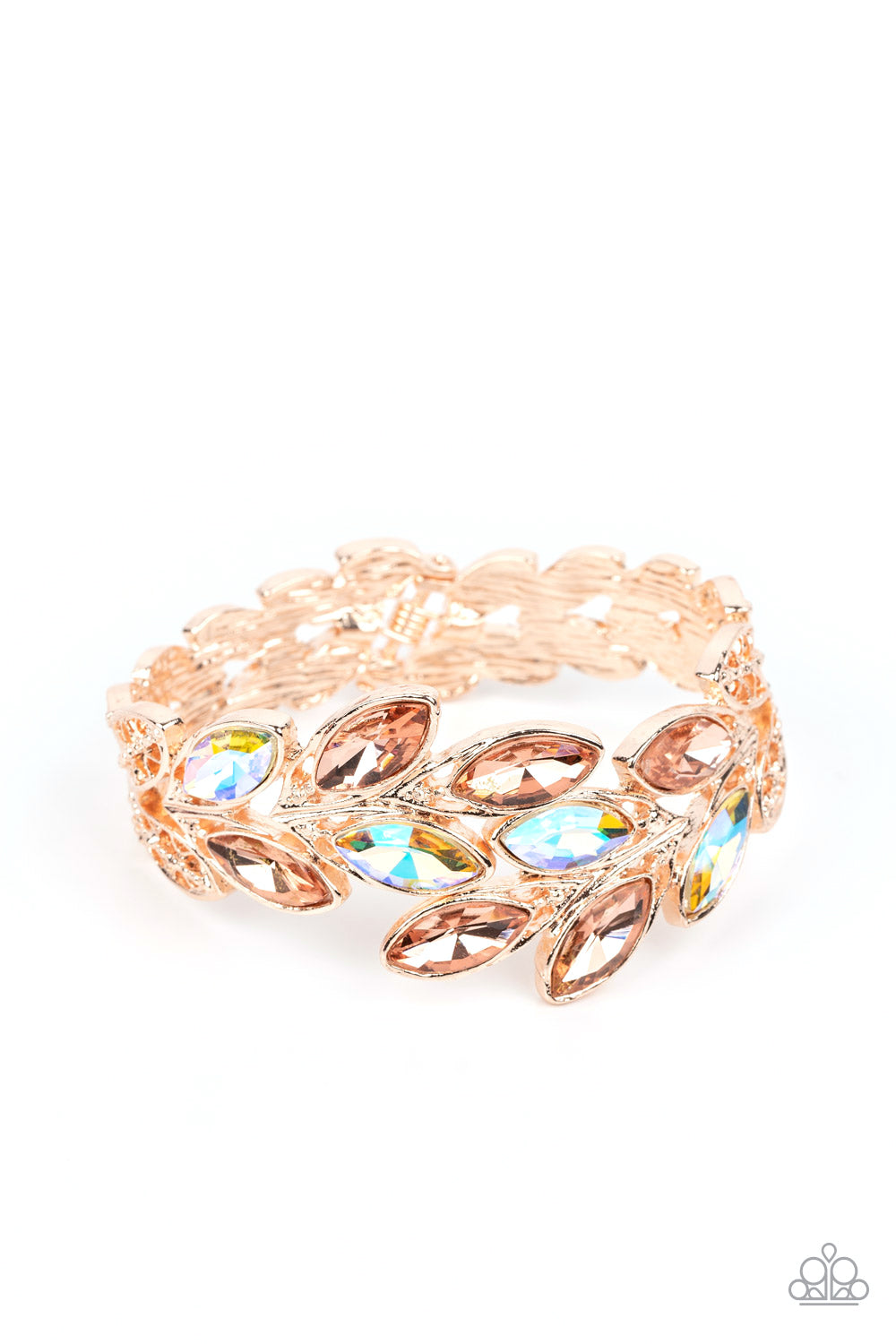 Luminous Laurels - Rose Gold (Iridescent) Bracelet (LOP-0723)