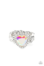 Load image into Gallery viewer, Committed to Cupid - Multi (Iridescent) Ring
