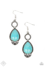 Load image into Gallery viewer, River Cruzin’ - Blue (Turquoise) Earring (SSF-1022)
