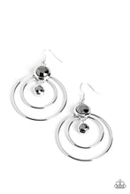 Load image into Gallery viewer, Dapperly Deluxe - Silver (Hematite) Earring
