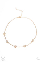 Load image into Gallery viewer, Fluttering Fanatic - Gold Butterfly Choker
