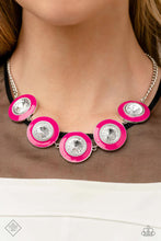 Load image into Gallery viewer, Feminine Flair - Pink Necklace (GM-0123)
