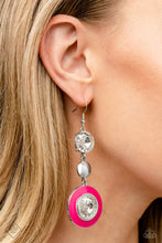 Load image into Gallery viewer, Dame Disposition - Pink Earring (GM-0123)

