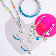 Load image into Gallery viewer, Colorful Candidate - Multi (Heart) Necklace (GM-1023)
