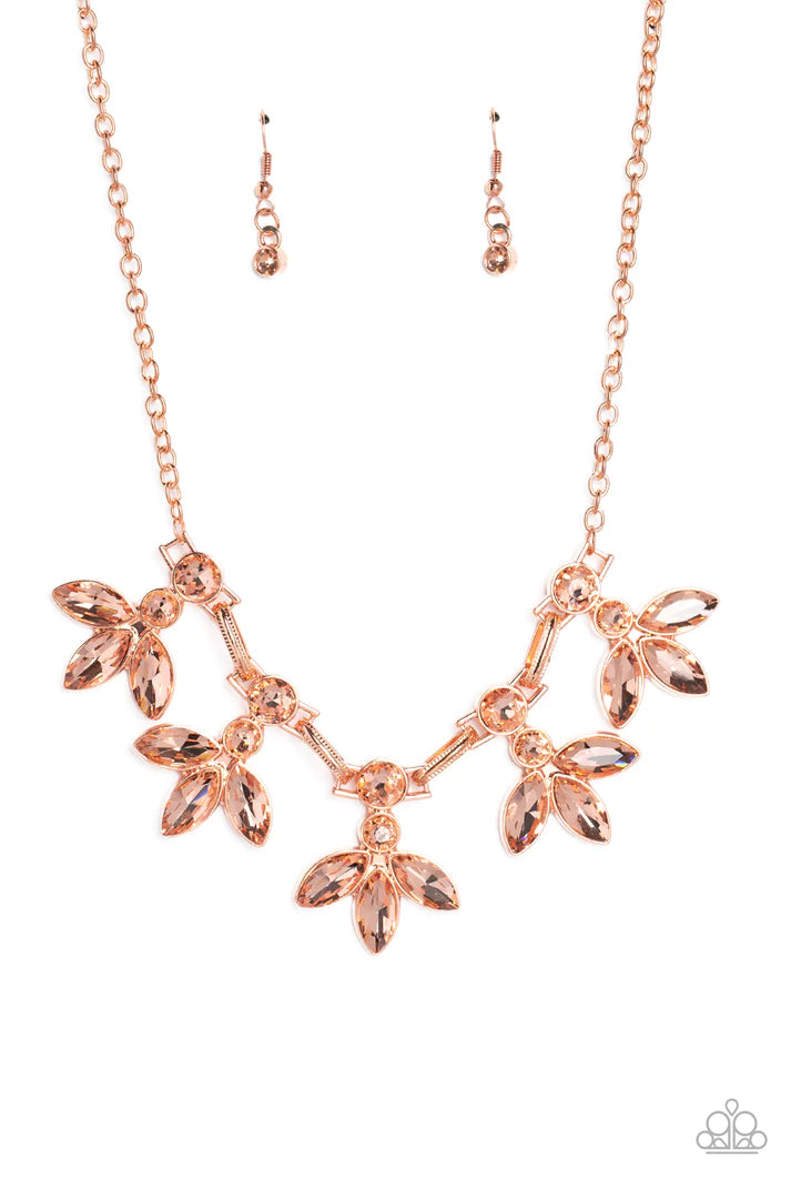 Dauntlessly Debonair - Copper Necklace