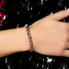 Load image into Gallery viewer, Intertwined Illusion - Pink Bracelet
