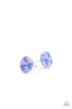 Load image into Gallery viewer, Starlet Shimmer  - Multi Colored Resin Disc Earring
