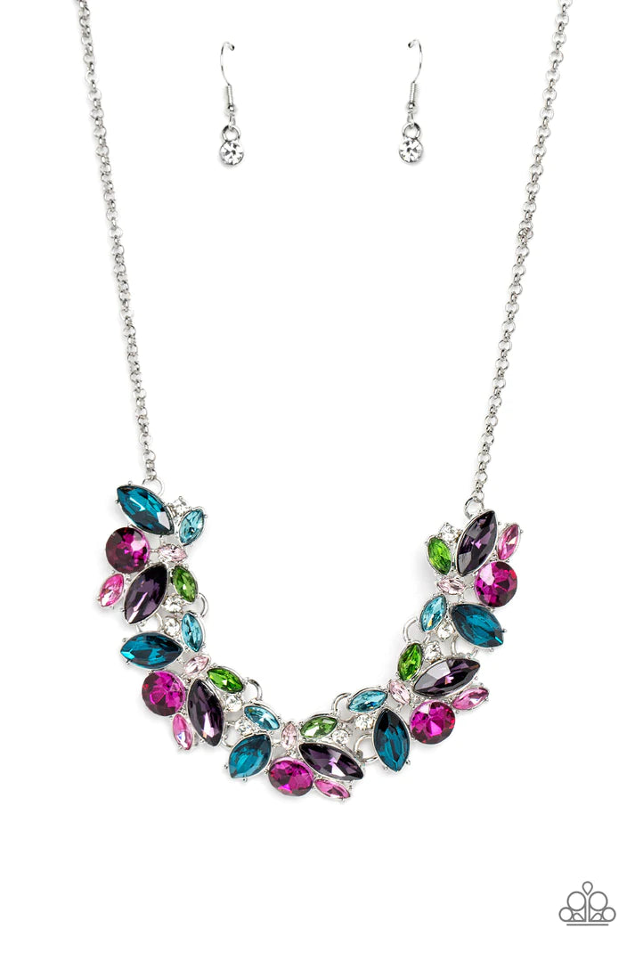 Crowning Collection - Multi (Rhinestone) Necklace