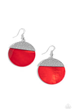 Load image into Gallery viewer, SHELL Out - Red (Shell-like) Earring
