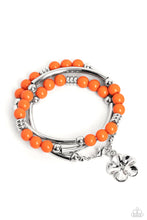 Load image into Gallery viewer, Off the WRAP - Orange Bracelet
