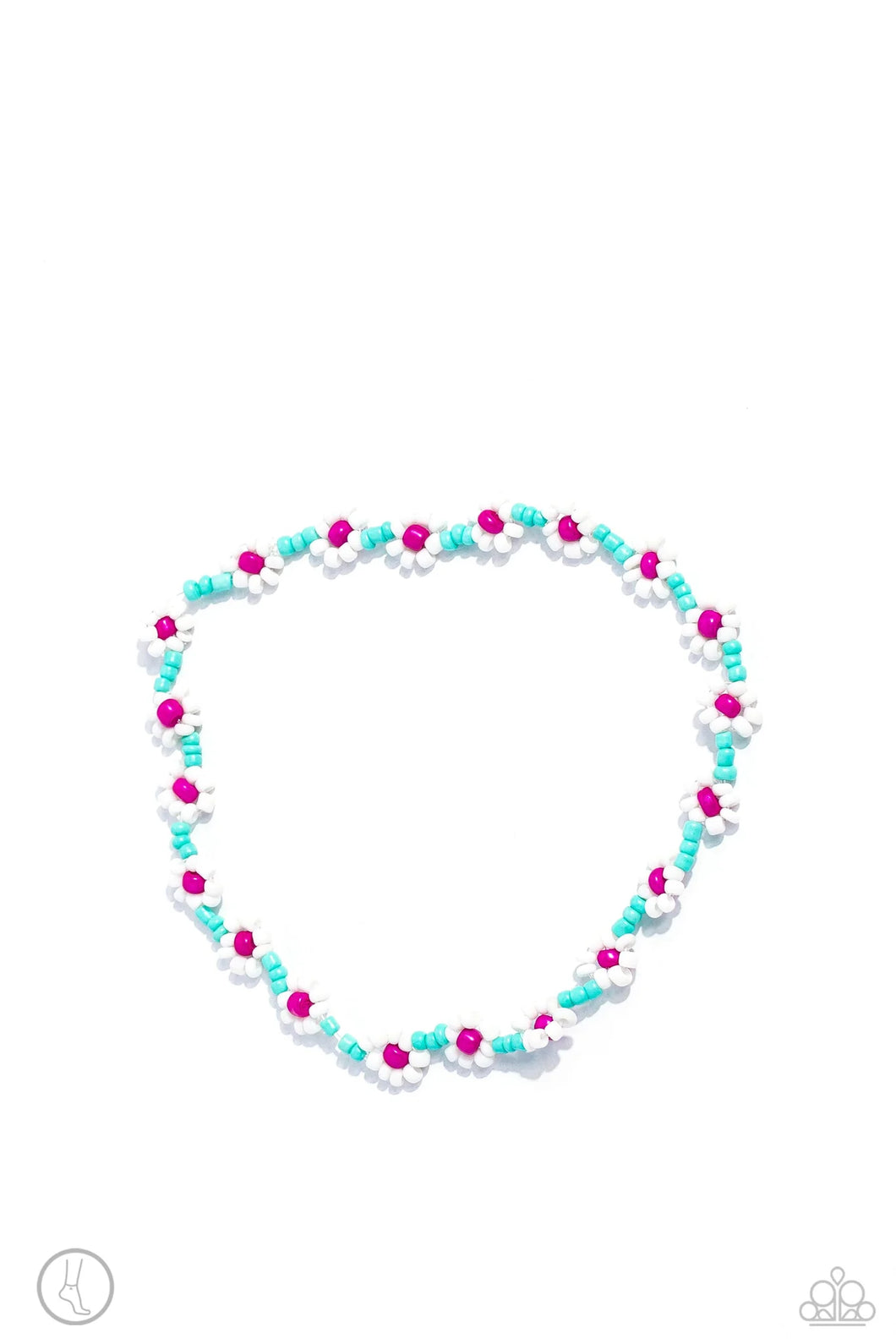 Midsummer Daisy - Blue Anklet