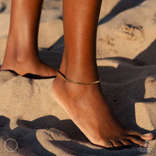 Load image into Gallery viewer, Tan Lines - Gold Anklet
