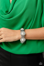 Load image into Gallery viewer, Summer Serenade - White (Gem) Bracelet (LOP-0623)
