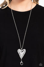 Load image into Gallery viewer, Radiant Romeo - White (Gem) Necklace
