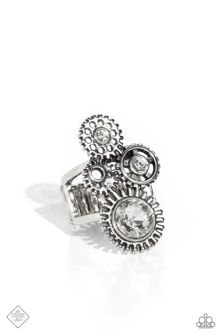 Blowing Off STEAMPUNK - White Ring (MM-0423)