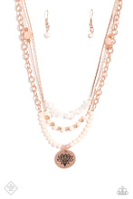 Load image into Gallery viewer, Lotus Luxury - Rose Gold Necklace (GM-0623)
