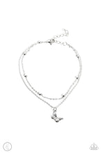 Load image into Gallery viewer, Fly Me To The Beach - Silver Anklet
