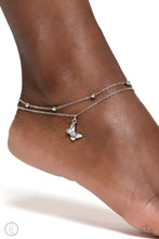 Load image into Gallery viewer, Fly Me To The Beach - Silver Anklet
