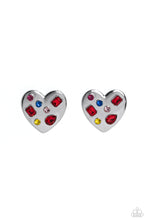 Load image into Gallery viewer, Relationship Ready - Red Post Earring
