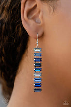 Load image into Gallery viewer, Superbly Stacked - Blue Earring (MM-0723)
