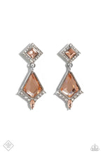 Load image into Gallery viewer, Dapper Display - Orange Post Earring (FFA-0523)
