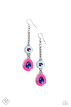 Load image into Gallery viewer, Colorblock Canvas - Multi Post Earring (SS-0523)
