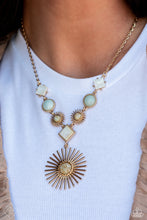 Load image into Gallery viewer, Sunburst Style - Gold Necklace (SSF-0923)
