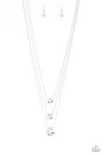 Load image into Gallery viewer, Lustrous Layers - White Necklace (LOP-0823)
