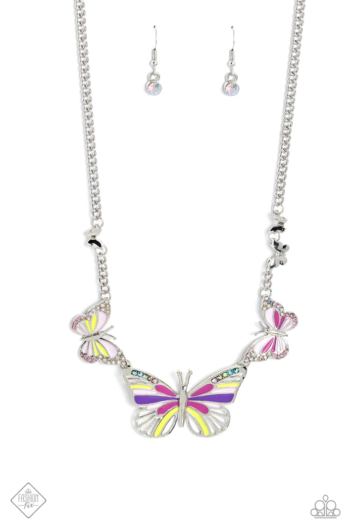 The FLIGHT Direction - Multi Necklace (GM-0823)