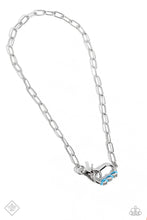 Load image into Gallery viewer, Don&#39;t Want to Miss a STRING - Blue Necklace (SS-0923)
