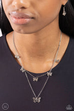 Load image into Gallery viewer, Butterfly Beacon - Silver Necklace
