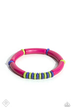 Load image into Gallery viewer, Poppin&#39; Pattern - Pink Bracelet (GM-1123)
