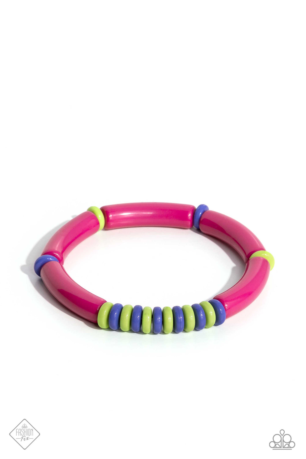 Poppin' Pattern - Pink Bracelet (GM-1123)